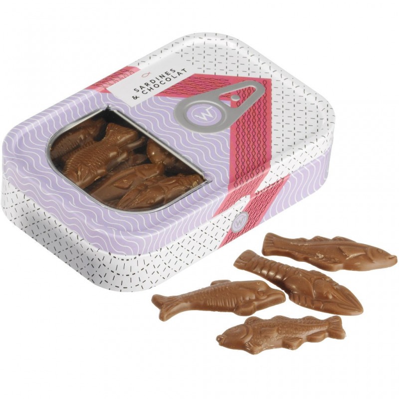 Boite métal de 60 Petits Cookies aux pépites de chocolat - Achat