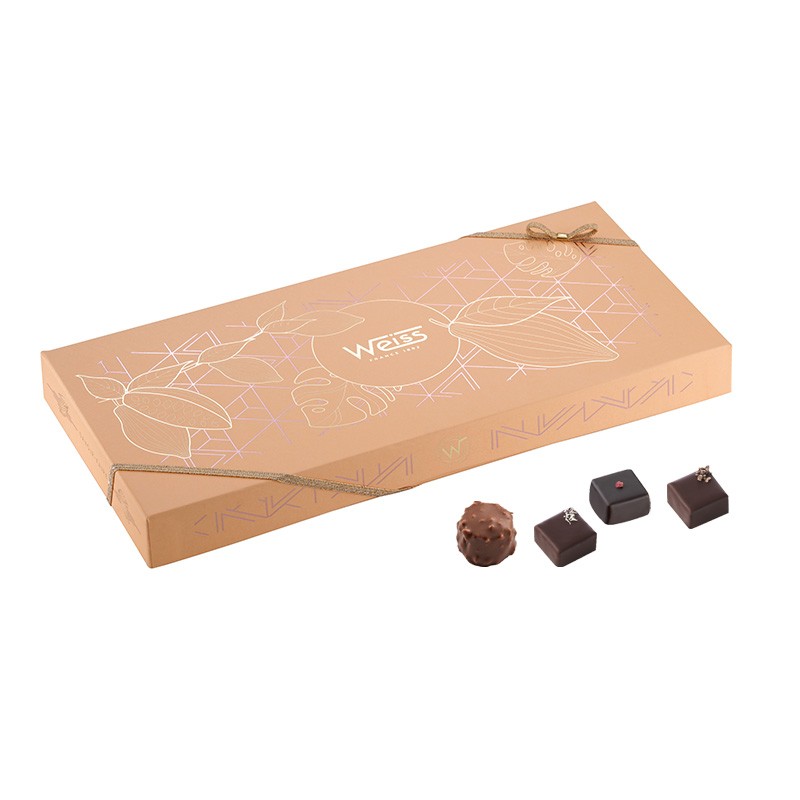 Coffret chocolats et pralinés artisanaux et français - 430g