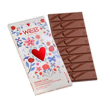 100 bonbons chocolat Coup de cœur - Chocolat WEISS