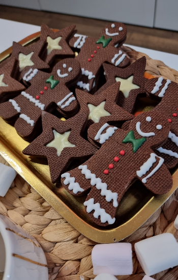 Biscuits de Noël au chocolat blanc - Cuisine et Recettes - Recette